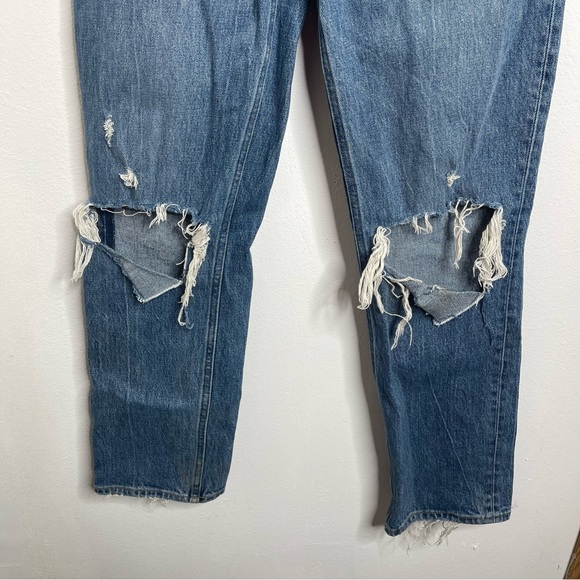 Abercrombie & Fitch CURVE LOVE The 90s Straight Ultra High Rise Jean Size 25 - Picture 5 of 14